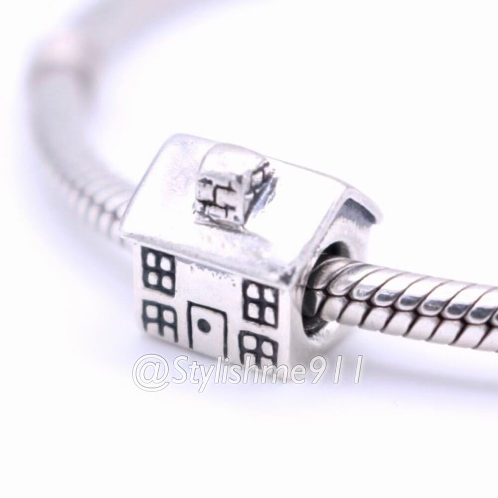 Authentic Chamilia Sterling Silver House Charm